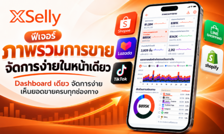 ภาพรวมการขาย รวมทุกข้อมูลธุรกิจไว้ใน Dashboard เดียว เห็นยอดขายครบทุกช่องทาง