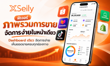 ภาพรวมการขาย รวมทุกข้อมูลธุรกิจไว้ใน Dashboard เดียว เห็นยอดขายครบทุกช่องทาง